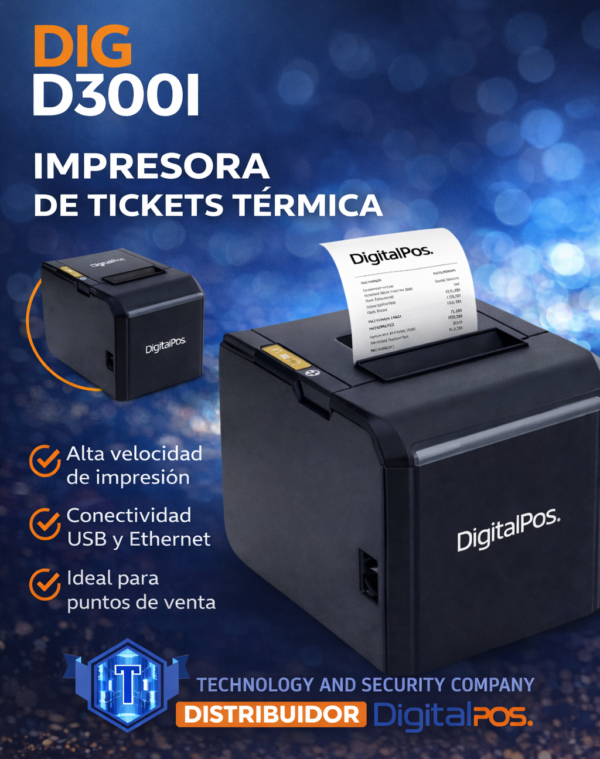 MPRESORA DIG-D300I 80MM
